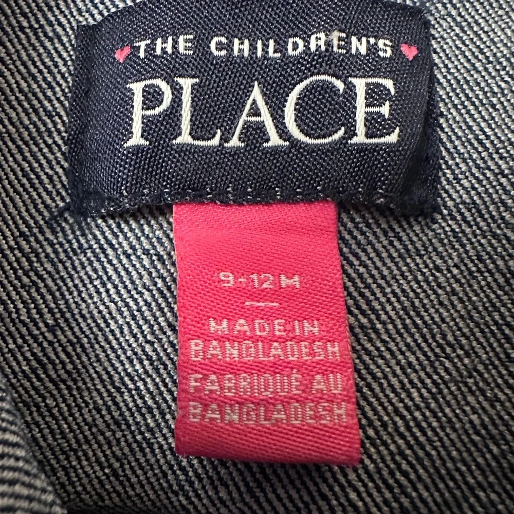 Baby Denim Jacket 9-12M The Children’s Place Jean Jacket
